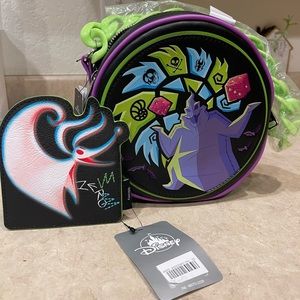 Oogie Boogie Bag  AND card holder with Zero! Disney! Loungefly!